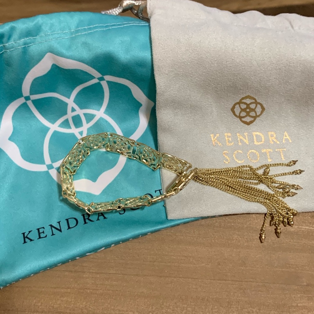 Kendra Scott Gold Filigree Bracelet